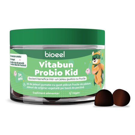 Jeleuri gumate Vitabun Probio Kid, 30 jeleuri, Bioeel 759978