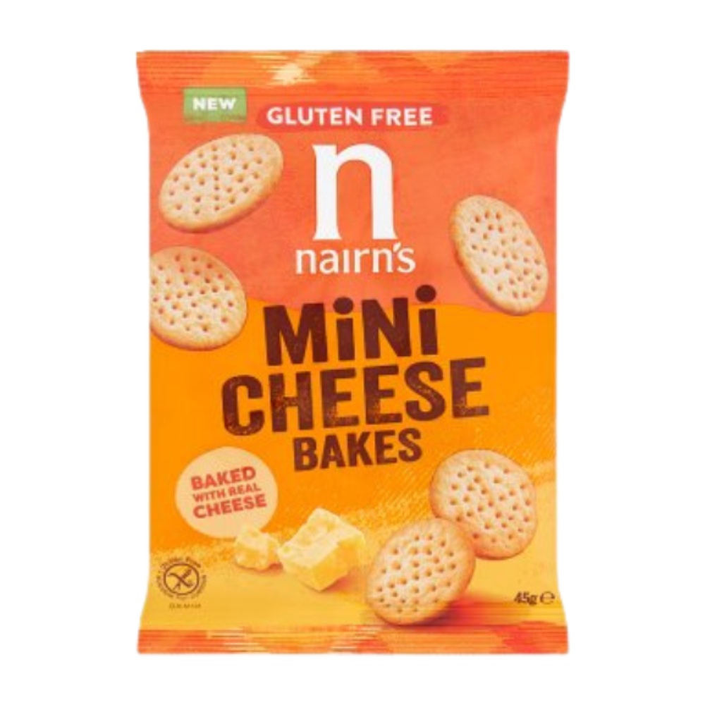 Biscuiti mini cheese fara gluten, 45 g, Nairn's