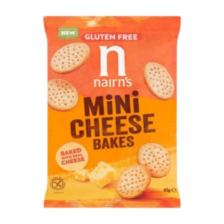 Biscuiti mini cheese fara gluten, 45 g, Nairn's