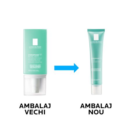 Crema intens hidratanta pentru ten sensibil si deshidratat Hydraphase HA Riche, 40 ml, La Roche-Posay
