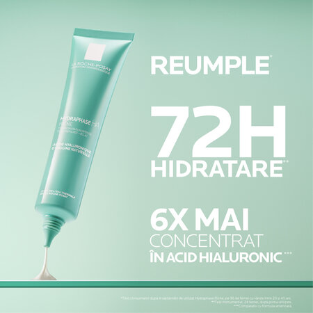 Crema intens hidratanta pentru ten sensibil si deshidratat Hydraphase HA Riche, 40 ml, La Roche-Posay 816575