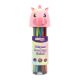 Carioci lavabile in cutie unicorn, 12 buc, Strigo 760777