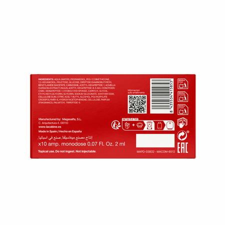 Fiole pentru fata cu efect microneedling BTx7 Lift Complex Multi-active, 10 x 2 ml, La Cabine 760939