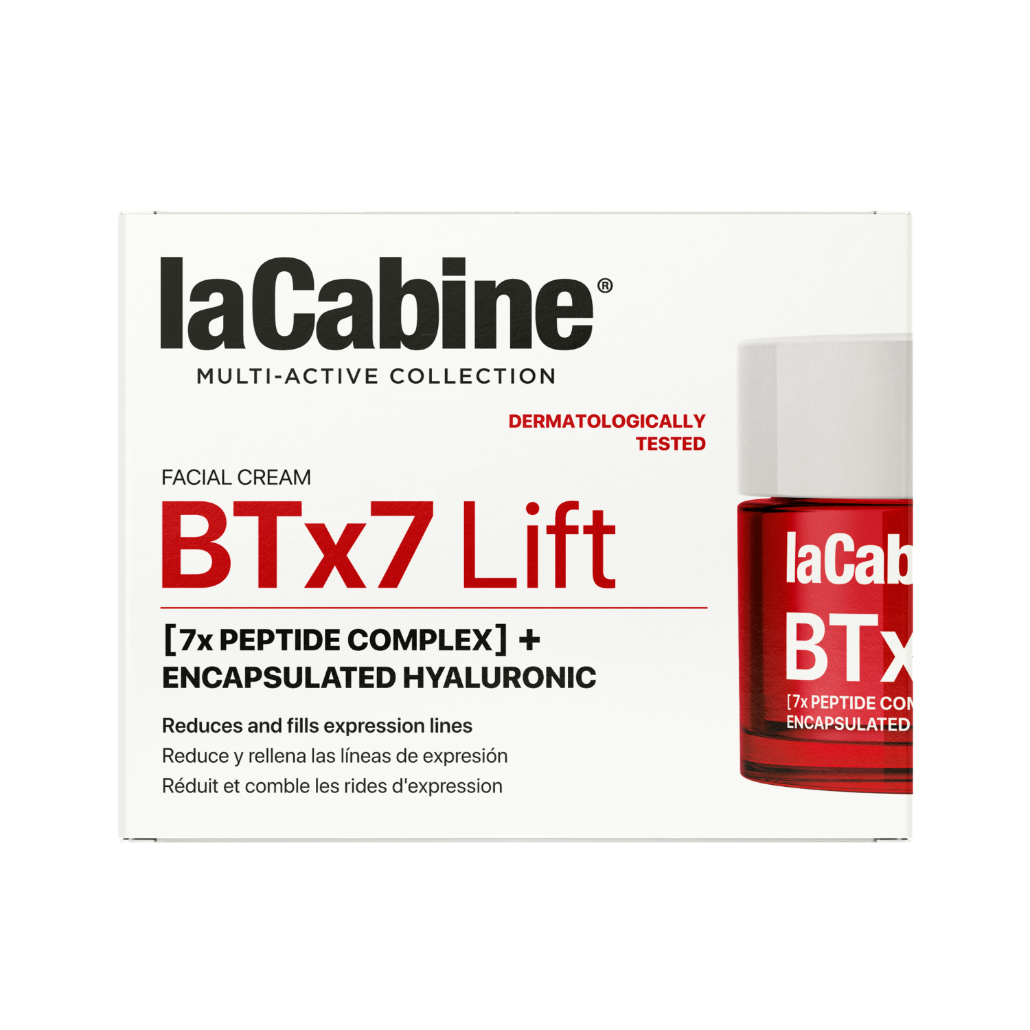 Crema de fata anti-rid BTx7 Lift Multi-active, 50 ml, La Cabine