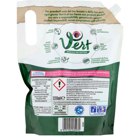 Detergent cu lapte de ovaz pentru bebelusi Vert, 1.2 litri, Chante Clair 760994