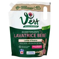 Detergent cu lapte de ovaz pentru bebelusi Vert, 1.2 litri, Chante Clair