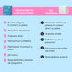Absorbante de noapte din bumbac , 8 bucati, Phin 823564