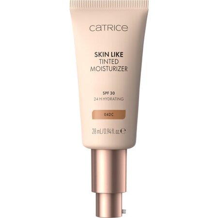 Crema hidratanta nuantatoare cu acoperire Skin Like Tinted, 042 C, 28 ml, Catrice 761175