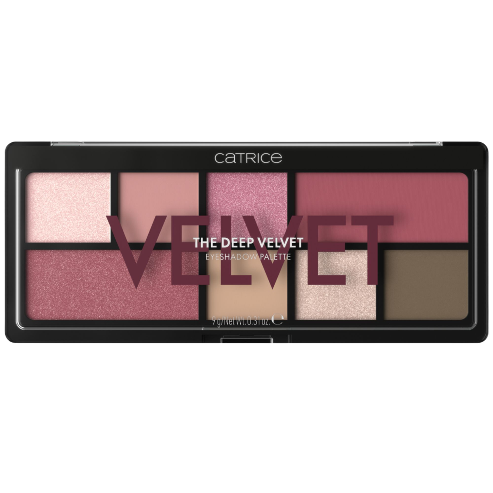 Paleta farduri pentru pleoape, The Deep Velvet, 9 g, Catrice