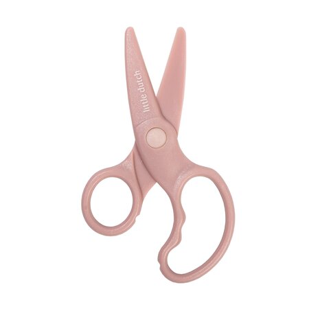 Carte cu masti pentru decupat, stickere si foarfeca incluse Rosa, 3 ani+, Little Dutch 761334