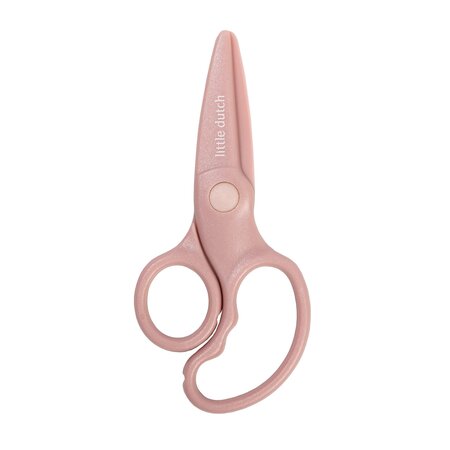 Carte cu masti pentru decupat, stickere si foarfeca incluse Rosa, 3 ani+, Little Dutch 761333