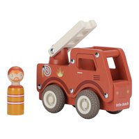 Masinuta din lemn FSC, Pompieri, 18 luni+, Little Dutch