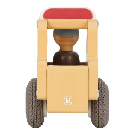 Masinuta din lemn FSC, Taxi, 18 luni+, Little Dutch 761627
