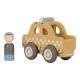Masinuta din lemn FSC, Taxi, 18 luni+, Little Dutch 761632