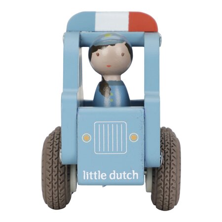 Masinuta din lemn FSC, Politie, 18 luni+, Little Dutch 761664