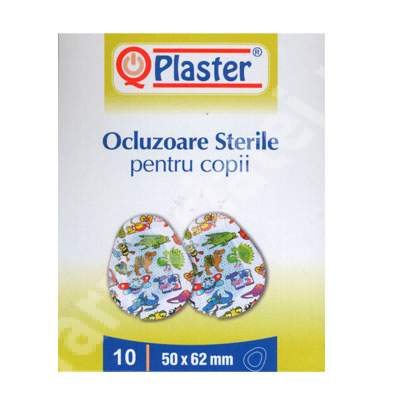 Ocluzoare pentru copii, 10 buc, Qplaster