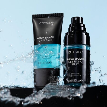 Spray pentru fixarea machiajului Aqua Splash Grip, 55 ml, Catrice 761926