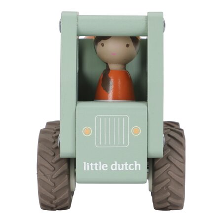 Masinuta din lemn FSC, Betoniera, 18 luni+, Little Dutch 761947