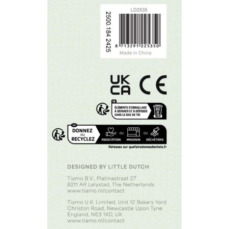Masina din lemn FSC cu accesorii, Camion de transport, 18 luni+, Little Dutch 761967