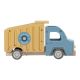 Masina din lemn FSC cu accesorii, Camion de transport, 18 luni+, Little Dutch 761965