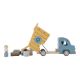 Masina din lemn FSC cu accesorii, Camion de transport, 18 luni+, Little Dutch 761970