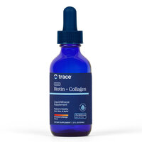 Biotina+Colagen lichid cu aroma de capsuni/mango, 59 ml, Trace Minerals