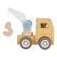 Masinuta din lemn FSC, Macara, 18 luni+, Little Dutch 762091