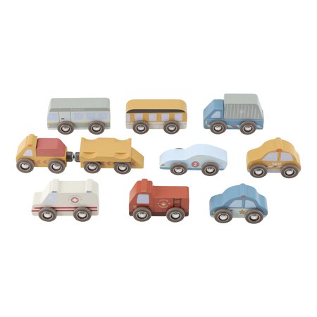 Masinute de servicii din lemn FSC, 2 ani+, Little Dutch 762107