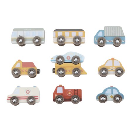 Masinute de servicii din lemn FSC, 2 ani+, Little Dutch 762108