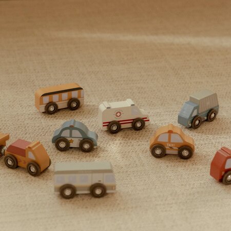 Masinute de servicii din lemn FSC, 2 ani+, Little Dutch 762106