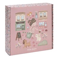 Cutie cu activitati creative XL Rosa, 3 ani+, Little Dutch