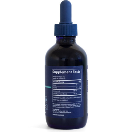 Coenzima Q10, 100 mg, Mandarina, 118 ml, Trace Minerals 763290