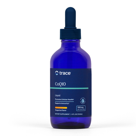 Coenzima Q10 cu aroma de mandarina, 100 mg, 118 ml, Trace Minerals