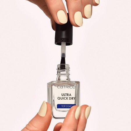 Top Coat pentru unghii Ultra Quick Dry, 10.5 ml, Catrice 762256