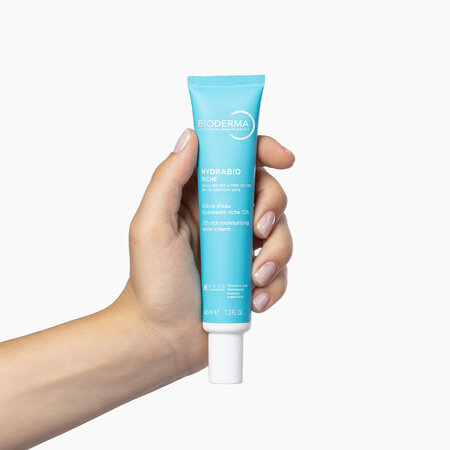 Crema intens hidratanta pe baza de apa Hydrabio Riche, 40 ml, Bioderma 762338