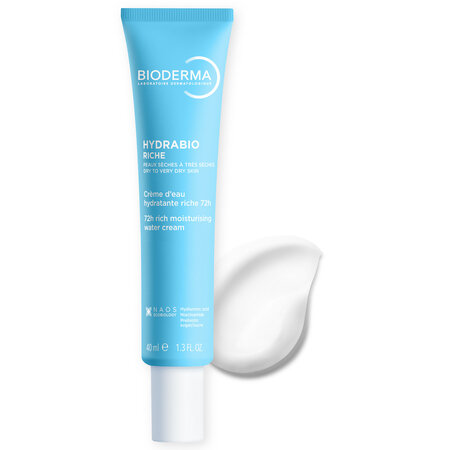 Crema intens hidratanta pe baza de apa Hydrabio Riche, 40 ml, Bioderma 762327