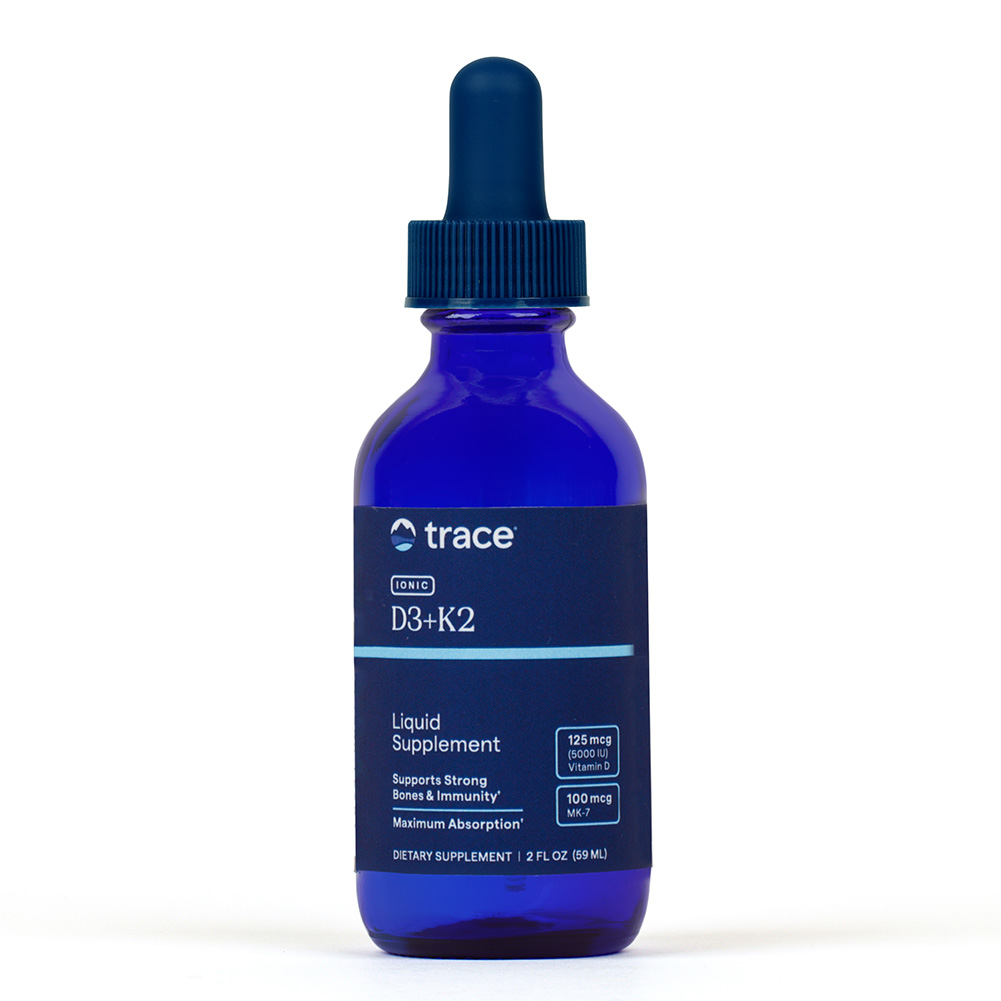 D3+K2 ionic lichid, 59 ml, Trace Minerals