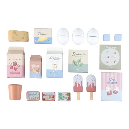 Frigider din Lemn FSC Essentials, 3 ani+, Little Dutch 762345