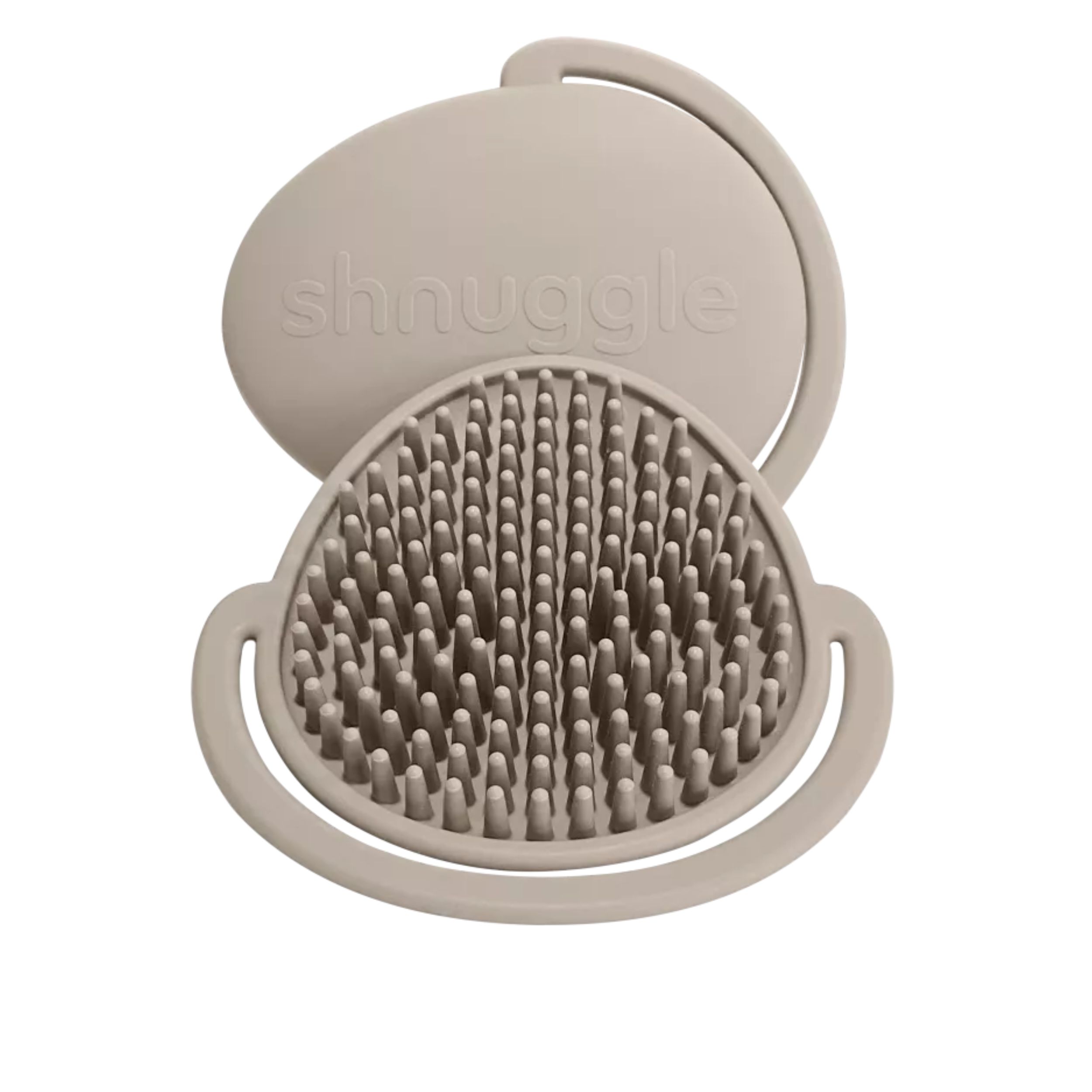Perie pentru bebelusi Taupe, Shnuggle