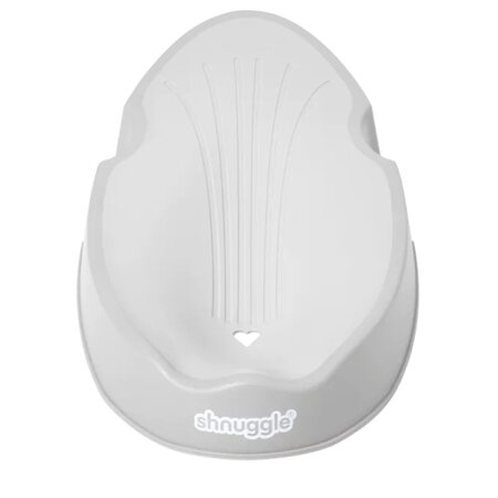 Suport ergonomic pentru baie nou nascut, Taupe, Shnuggle 762426