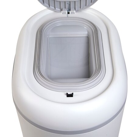 cos pentru scutece Eco-Touch, White/Grey, Shnuggle 762443