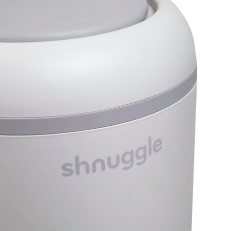 cos pentru scutece Eco-Touch, White/Grey, Shnuggle 762444