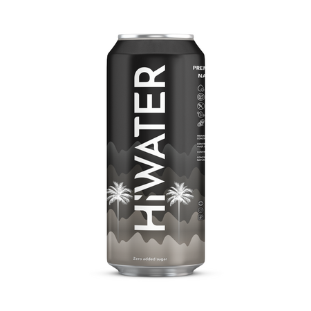 Apa de cocos naturala carbogazoasa, 320 ml, Hiwater 762455