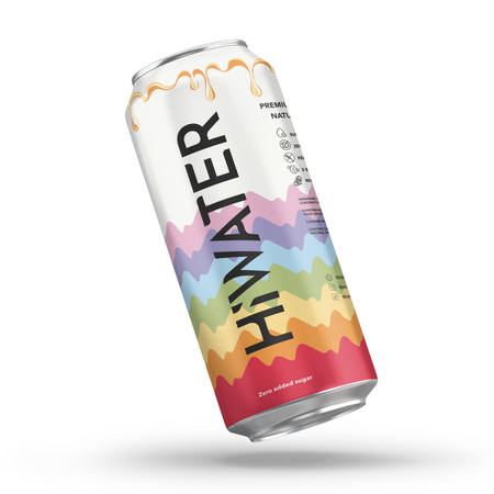 Apa de cocos naturala cu suc natural de mango, 320 ml, Hiwater 762466