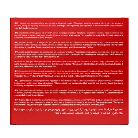 Fiole de fata pentru reducerea ridurilor BTx7 Lift Multi-active, 10 x 2 ml, La Cabine 762533
