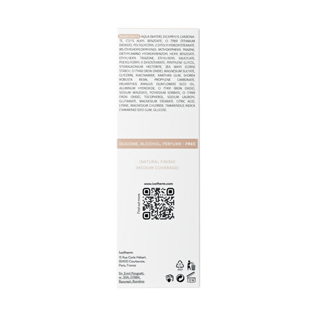 Fond de ten fluid cu SPF50+ Joviale, 02  Vanilla, 30 ml, Ivatherm 762542