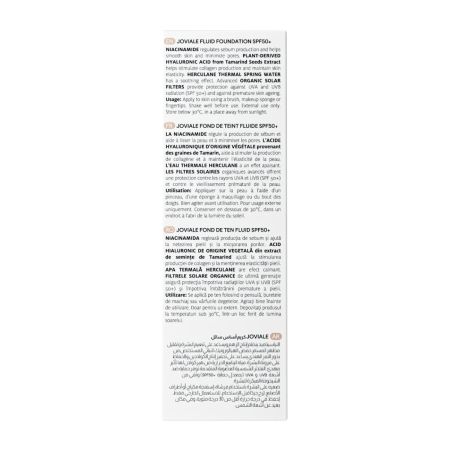 Fond de ten fluid cu SPF50+ Joviale, 03 Caramel, 30 ml, Ivatherm 762550