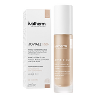 Fond de ten fluid cu SPF50+ Joviale, 03 Caramel, 30 ml, Ivatherm