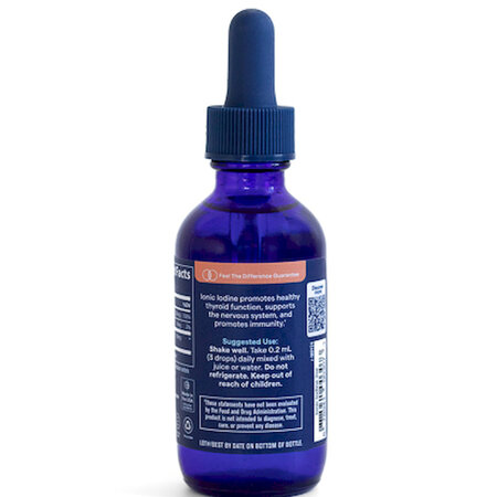 Iod ionic, 225 mcg, 59 ml, Trace Minerals 763337