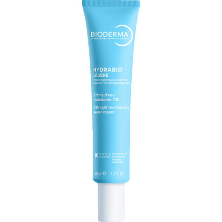 Crema hidratanta pentru piele normala si mixta Hydrabio Legere, 40 ml, Bioderma